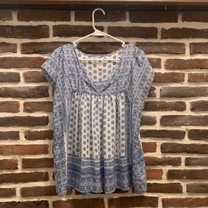 GAP Flowy Tunic Blouse